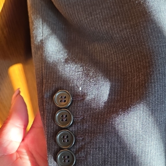 Women's Classic Charcoal Pantsuit - Picture 2 of 8